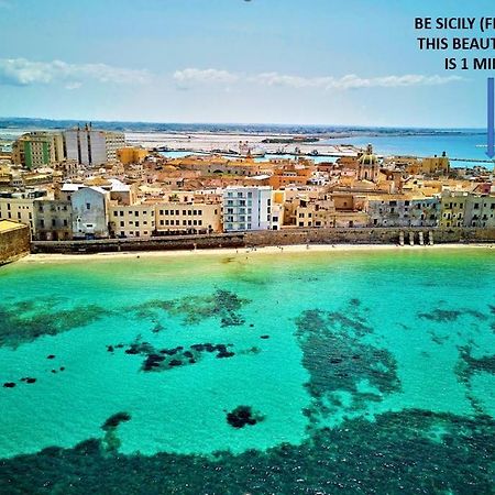 Be Sicily - In The Center 80 Mt From The Beach - In Centro Sul Mare - 70 Mq Trapani Exterior foto